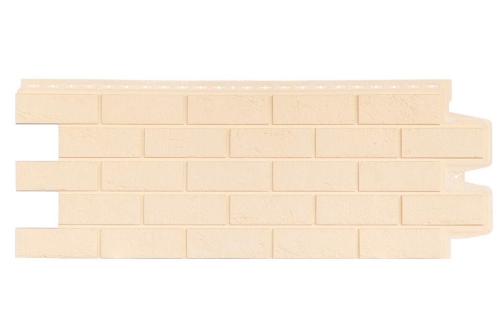 Фасадная панель GL Состаренный кирпич Classic бежевый