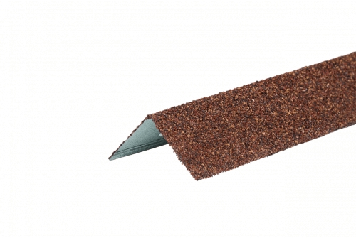 ТЕХНОНИКОЛЬ HAUBERK уголок металлический внешний, терракотовый