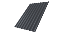 Профнастил С20R 0.45 PE-Double RAL 7024 мокрый асфальт