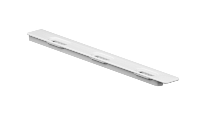 Фасадный стартовый профиль к фасадным панелям, белый