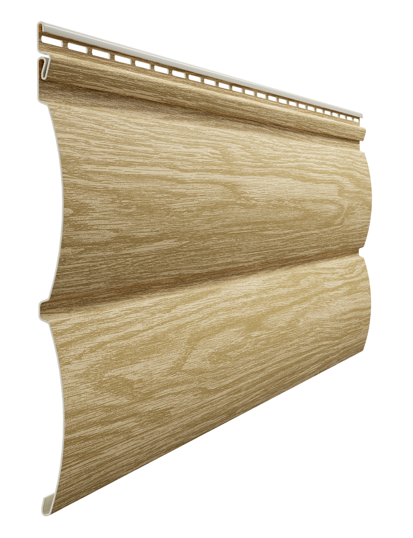 Сайдинг LUX под дерево, Блок-Хаус, зрелый каштан