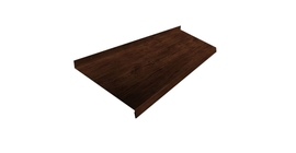 Отлив простой 250 0,45 Print Elite Cherry Wood TwinColor (2м)