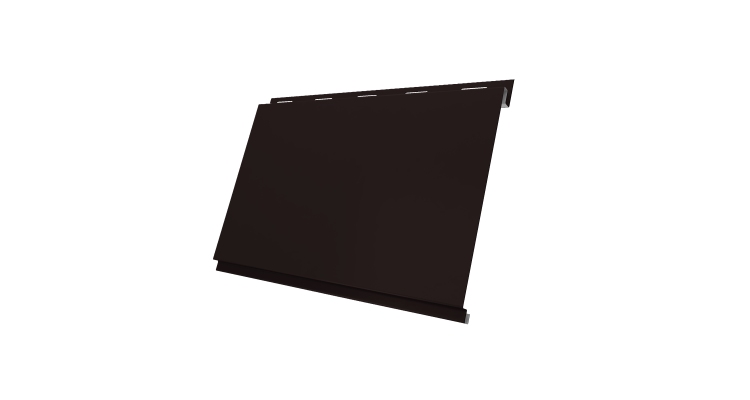 Вертикаль 0,2 classic 0.5 Satin с пленкой RAL 9005 черный