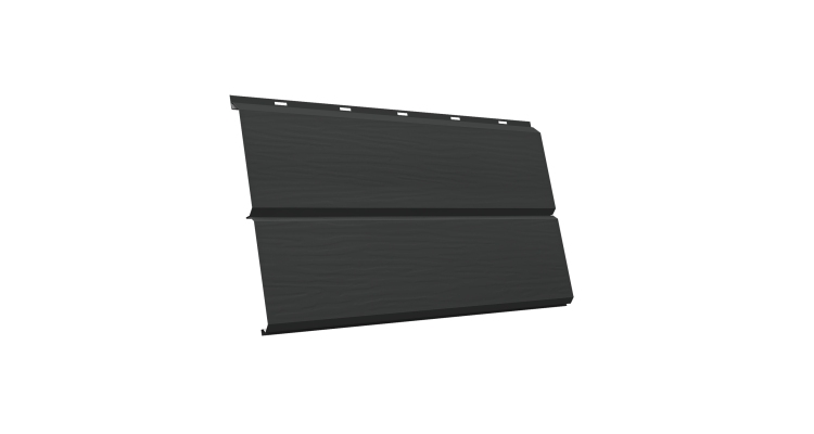 ЭкоБрус 3D 0,345 GL 0.5 Satin с пленкой RAL 7016 антрацитово-серый