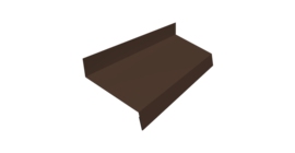 Отлив простой 50 0,5 Satin Matt RAL 8017 шоколад (2м)