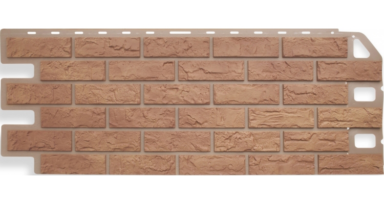 Панель Кирпич Бежевый АП 1100*450*20 мм (уп-ка 10 шт.)