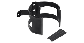 Кронштейн трубы на дерево 90 мм Мatt RAL 9005 черный