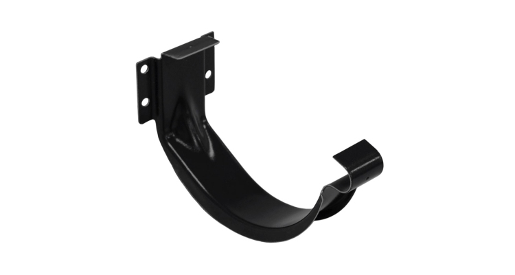 Крюк короткий 125 мм PU Мatt RAL 9005 черный