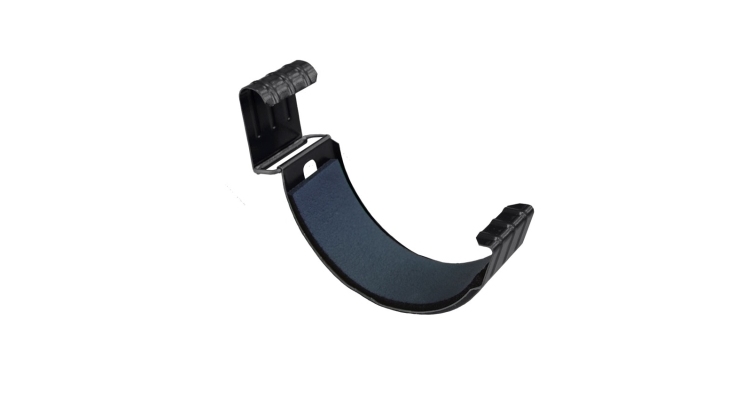 Соединитель желоба GL 150 мм Мatt RAL 9005 черный