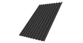 Профнастил С21R 0,5 Drap RAL 7016 антрацитово-серый