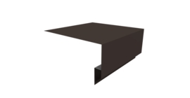 Планка околооконная сложная Блок-хаус new 250х75х27 0,45 Drap RR 32 темно-коричневый (2м)