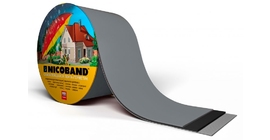 Лента герметизирующая Технониколь Nicoband самоклеящаяся 10мх7.5см, темно-серая