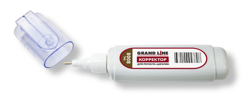 Корректор для ремонта царапин Grand Line RAL 8008