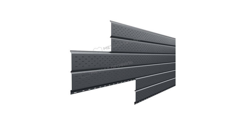 Софит Металл Профиль Lбрус-15х240 (MattMP-20-7024-0.5)