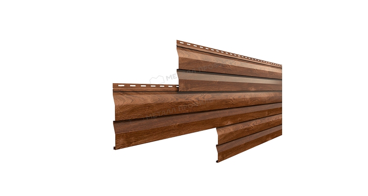 Сайдинг Металл Профиль СК-14х226 (ECOSTEEL-01-МореныйДуб-0.5)