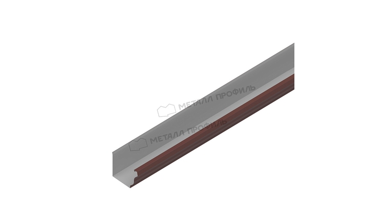 Желоб водосточный Металл Профиль БЮДЖЕТ 120х86х3000 RR32
