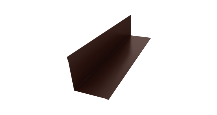 Угол внутренний 110х110 0,45 Drap RAL 8017 шоколад (3м)