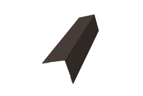 Угол внешний 50х50 0,45 Drap TX RR 32 темно-коричневый (2м)