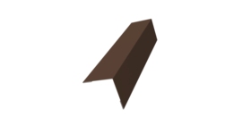 Угол внешний 50x50 0,5 Drap TX RAL 8017 шоколад (2м)