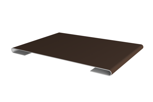 Планка стыковочная 0,5 Satin Matt RAL 8017 шоколад (2м)