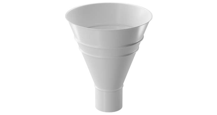 Воронка водосборная Stal Premium, пломбир