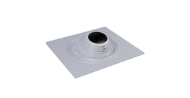 Проходной элемент MF CN угловой №6 (200-280мм) +240 силиконовый (металлический окрашенный фланец) серебро