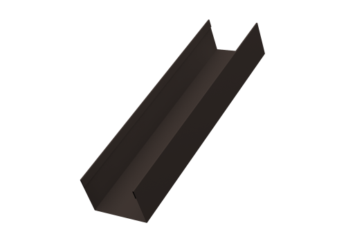 Стойка жалюзи Milan,Tokyo 0,45 Drap-double TX RR 32 темно-коричневый (3м)